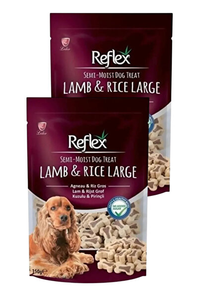 Reflex Semi Moist Kuzulu ve Pirinçli Large Yarı Yumuşak Köpek Ödül Maması 150...