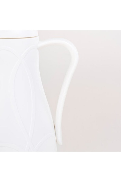 Dallaty White plastic flask 1L 2 pcs