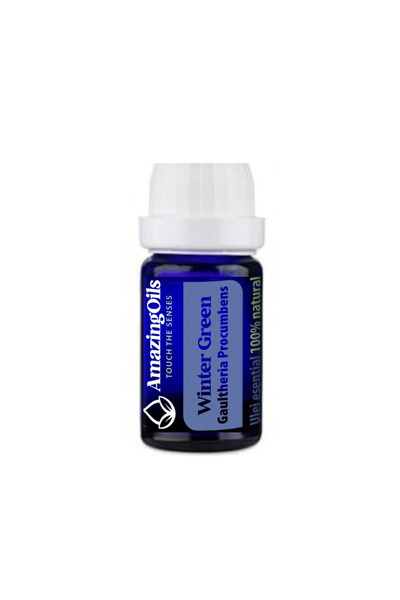 AmazingOils- TOUCH THE SENSES WINTERGREEN -Ulei esential 100% pur - (Gaulther...