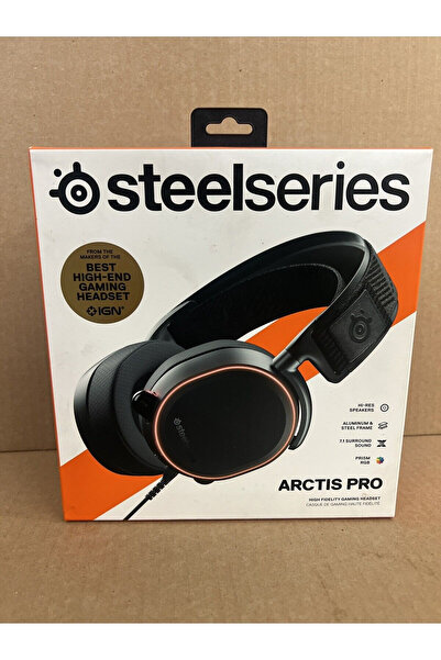 SteelSeries Arctis Pro - Gaming Headset - Hi-Res Speaker Drivers - DTS Headphone:X v2.0 Surround - B