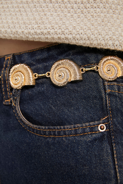 Arma Life Armalife 1308 Sea Shell Chain Women's Belt