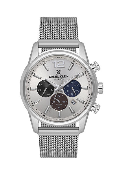 Daniel Klein ساعة يد رجالية أصلية مقاومة للماء 3 Atm بضمان لمدة عامين DKE.1.1...