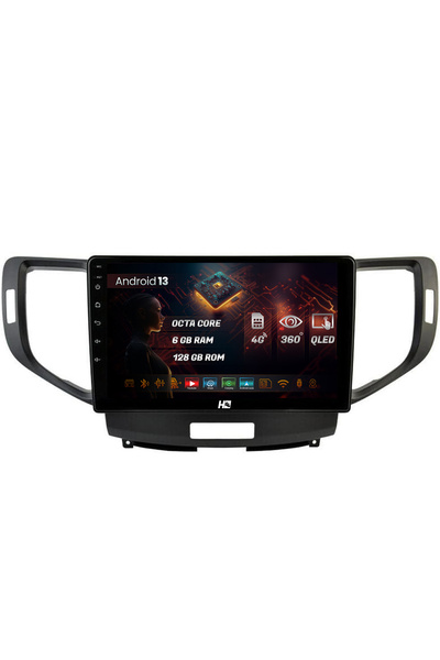 HUB64 Navigatie Honda Accord VIII (2008-2012), 6GB RAM, Octacore, Slot Sim 4G...