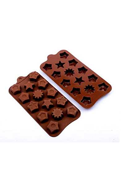PASTRY PLANET Silicone Chocolate Mold Star Assortment / High Quality Silicone