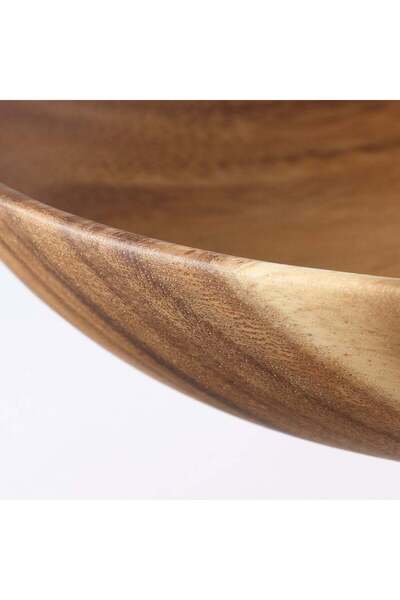 Muji Acacia Deep Dish, Dia.16 x H 3.5 cm