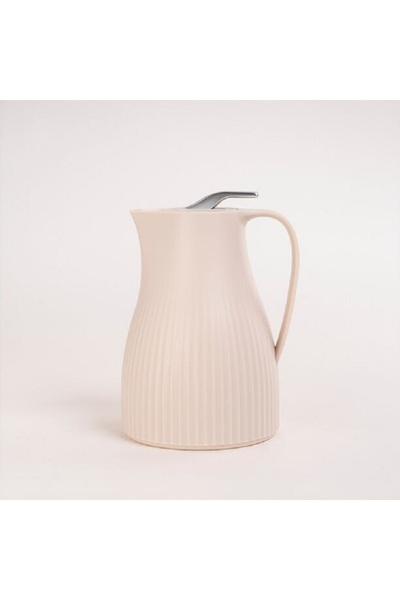 Dallaty Plastic Vacuum Flask Bear Beige 1L