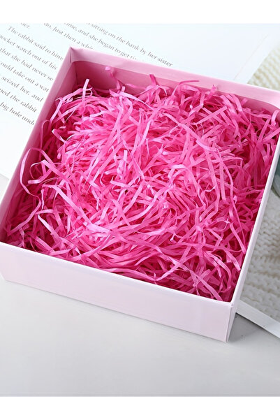 Share the Love حشو ورق ممزق ومجعد صديق للبيئة - 100 جرام، وردي غامق