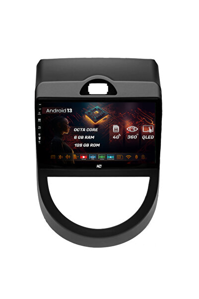 HUB64 Σύστημα πλοήγησης Kia Soul (2009-2013), 6GB RAM, Οκταπύρηνος, Θύρα SIM ...