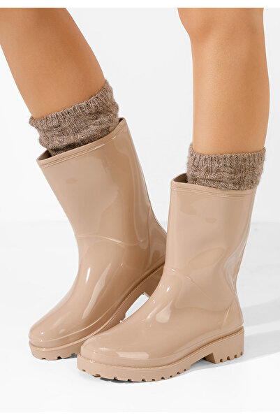 B T Shoes Μπότες βροχής Jalena μπεζ