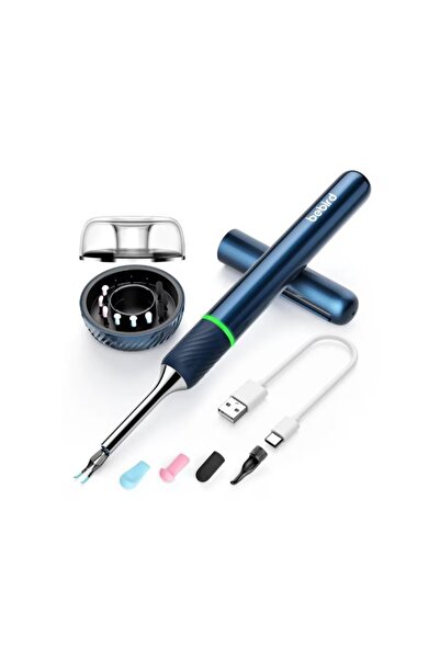 POKKO Dispozitiv curatare urechi, POKKOSCOPE™ NOTE5, WIFI, Camera HD, kit 8 a...