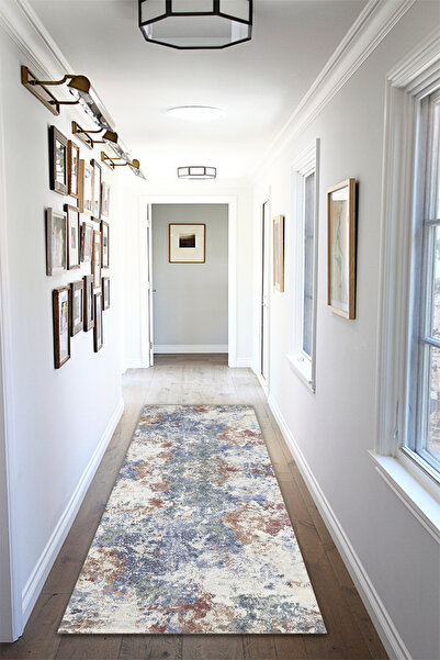 THEMODERNHANE Ψηφιακό εμπριμέ χαλάκι δαπέδου, διακοσμητικό, που πλένεται στο ...