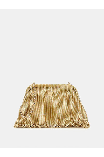 Guess Zalina Women's Gold Handbag Hwrp9350710-Gol