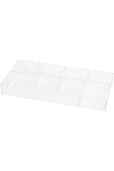 Slasa منظم مكياج أكريليك بثلاثة أدراج من