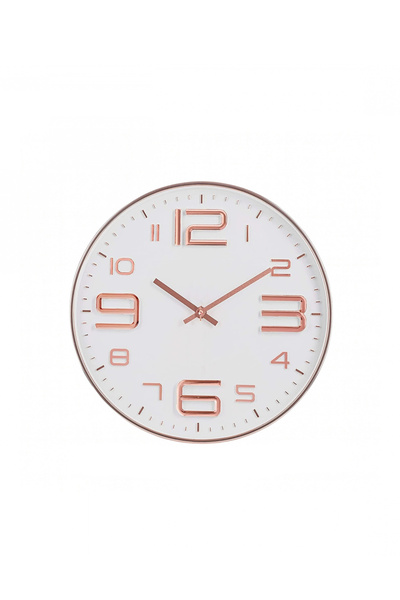 HOMİNG Solin 40 cm Rose Gold Wall Clock 242277