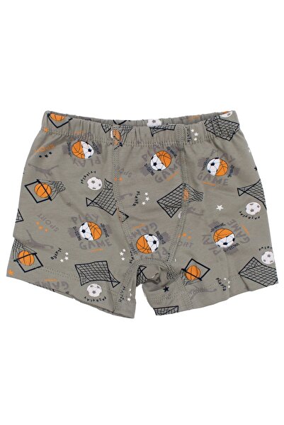 bebegen Boy's Khaki Top Baki Boxer 2-3 Years Old