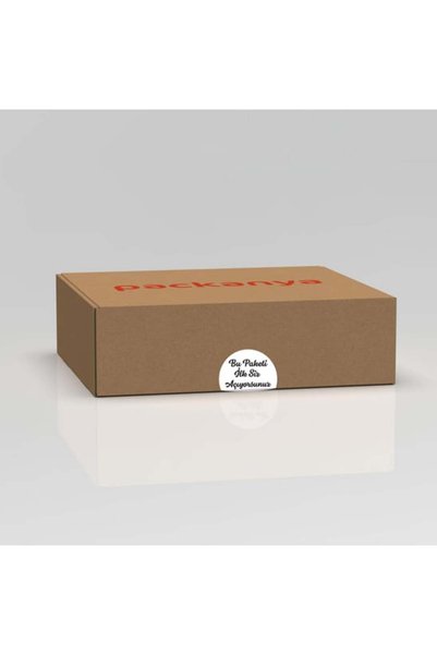Packanya (You'Re the First One to Open It) Printed Artistic Label Sticker - 3.5X3.5 cm - 108 Pieces - Shipping Label