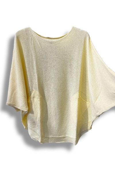 SUMEF Μπλούζα Mercerized Knitwear Oversize - Μέγεθος 38-52 - Φαρδύ πουλόβερ