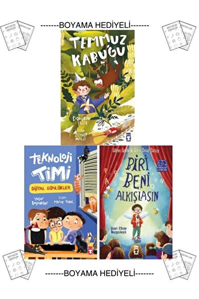 Timaş Çocuk Temmuz Kabuğu Teknoloji Timi Dijital Günlükler Biri Beni Alkışlas...