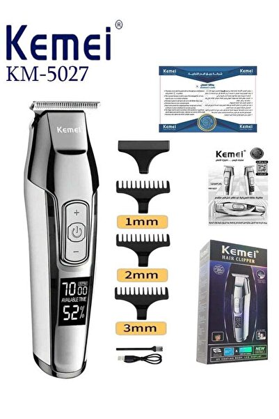 Kemei ماكينة حلاقة احترافية من طراز KM-5027