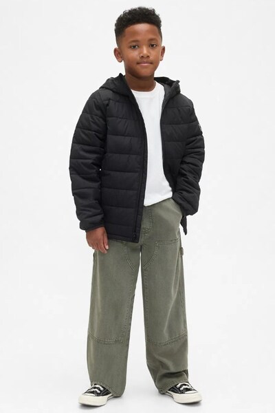 GAP V-Frch Logo Çocuk Mont