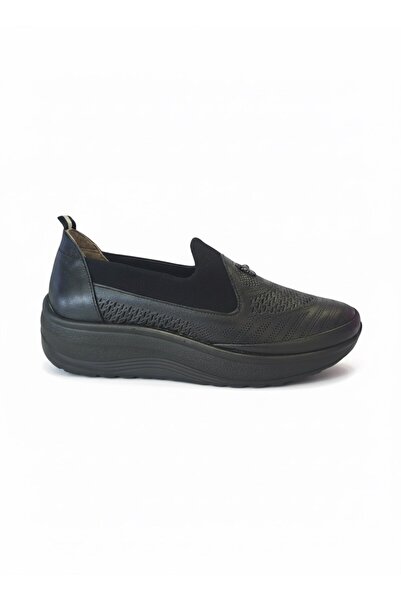 Ceyo Thick Comfortable Lightweight Sole Genuine Leather Comfort Shoes