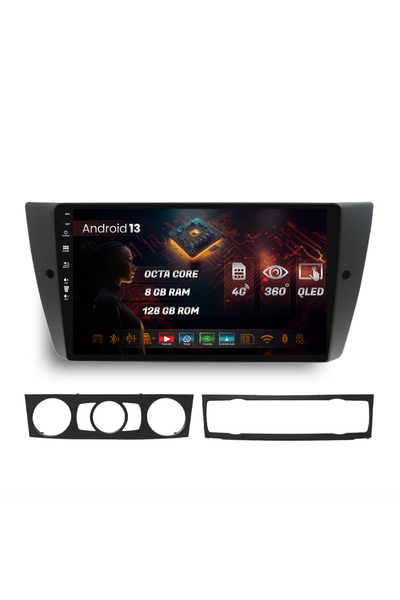 HUB64 Navigatie BMW Seria 3 E90, E91, E92, Android 13, Octacore, Slot Sim 4G