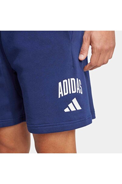 adidas Collegiate Erkek Mavi Şort (JM1728)