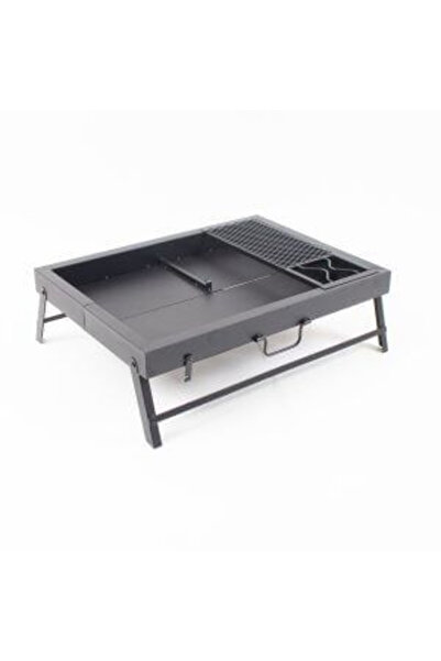 Generic A barbecue grill that can be folded and easily transported, 55*80