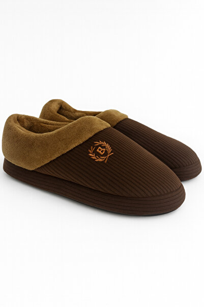 Beyond Кафяви мъжки кадифени пантофи BYNDKDFBOT01