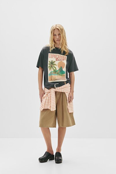 Pull & Bear Copacabana graphic T-shirt