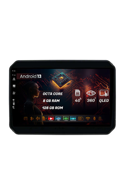 HUB64 Navigatie Renault Captur (2013-2019), Android 13, Octacore, Slot Sim 4G