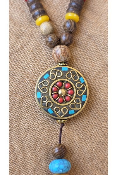 trendbysena Ethnic Authentic Design Handmade Long Mala Necklace