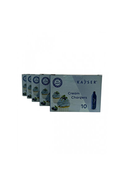 artizanmutfak 5 Kutu Kaiser Krema Tüpü 10' lu Paket - Cream Chargers