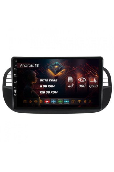 HUB64 Navigatie Daihatsu Terior (2005+), Android 13, Octacore, Slot Sim 4G