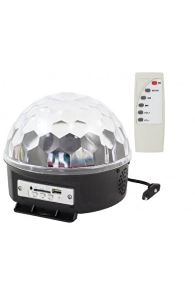 ATL Glob disco cu telecomanda, ATL, Plastic, 18x18x15 cm, Negru/Gri