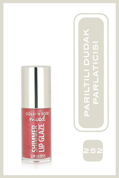 Golden Rose Mood Shimmer Lip Glaze No: 252 Peach Fizz - Çok Boyutlu Işıltılı ...
