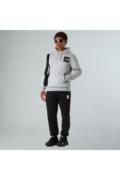 THE NORTH FACE M Fine Hoodie Men's Gray Sweatshirt Nf0A89Eudyx1