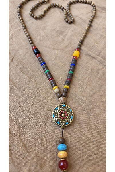 trendbysena Ethnic Authentic Design Handmade Long Mala Necklace