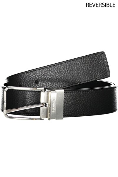 Calvin Klein , Men's Adj/Rev Light Frame Mono Reversible Belt, Black, 100