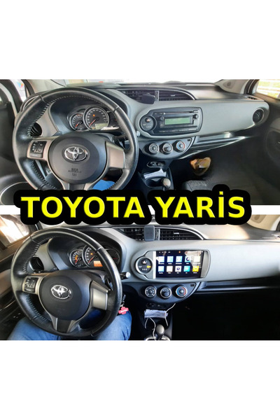 CarSmarT TOYOTA YARİS NEW 2012/2019 9 İNÇ 8-128 PRO MODEL QLED EKRAN