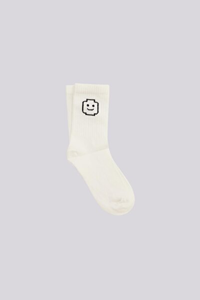 Nebbati Bg Store Boy Ecru Socks