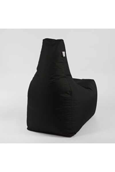 Pufrelax Fotoliu puf, Sunlounger EVO XL, umplutura de burete Memory Mix, material impermeabil, Negru