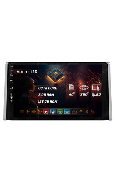 HUB64 Navigatie Ford Focus 3 (2011-2019), Android 13, Octacore, Slot Sim 4G