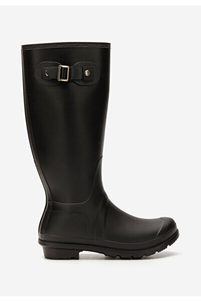 B T Shoes Černé dámské holínky Suzane