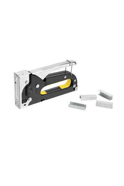Lawazim Basic Staple Tool 4-8mm - Heavy Duty Manual Stapler with 1000 Staples