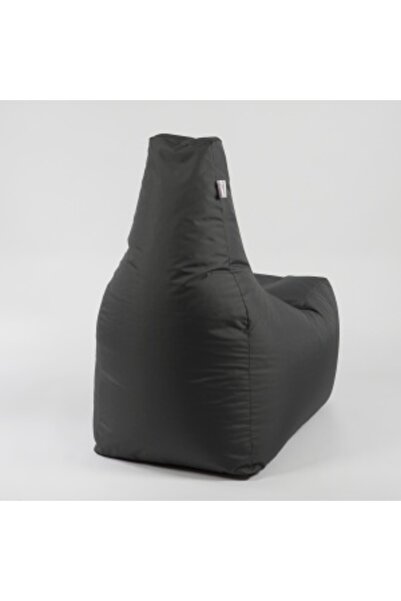 Pufrelax Fotoliu puf, Sunlounger EVO XL, umplutura de burete Memory Mix, material impermeabil, Gri inchis