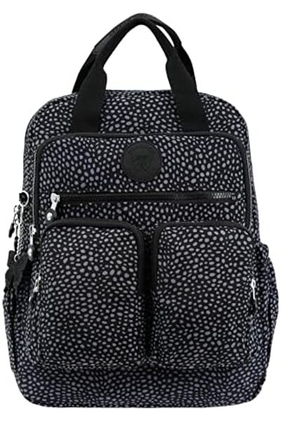 Caprice Collection Backpack, Lightweight Water-Resistant Daypack with Organised Pockets & Padded Str