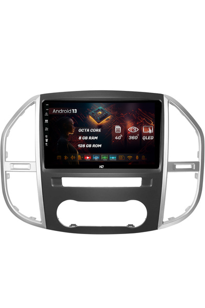 HUB64 Navigatie Ford Focus 1 (1998-2004), Android 13, Octacore, Slot Sim 4G