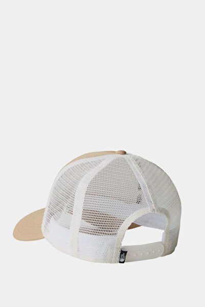 THE NORTH FACE Tnf Logo Trucker Unisex Beige Hat Nf0A3Fm3Hqi1