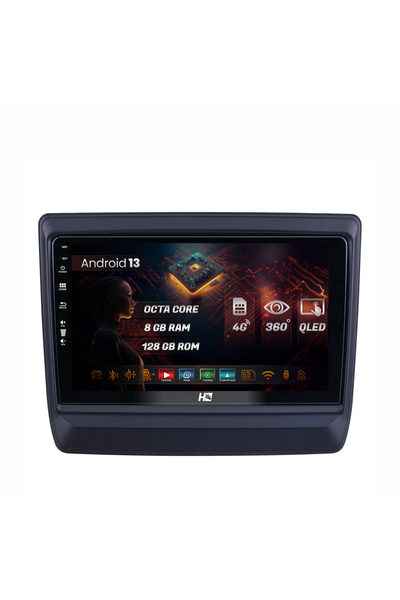 HUB64 Navigatie (BLACK) Volkswagen Passat B6 / B7 / CC, Android 13, Octacore,...